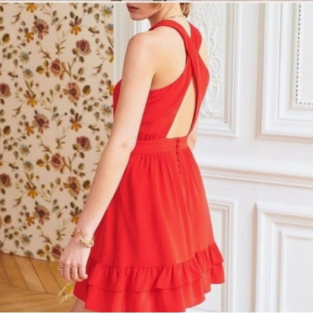 Sezane Pink Mini Dress - Picture 10 of 10